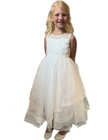 bruidsmeisjes jurk lang model