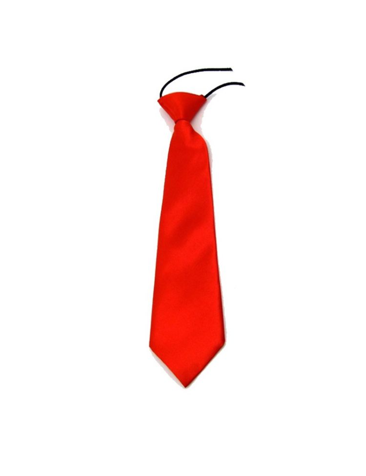 kinder stropdas in de kleur rood