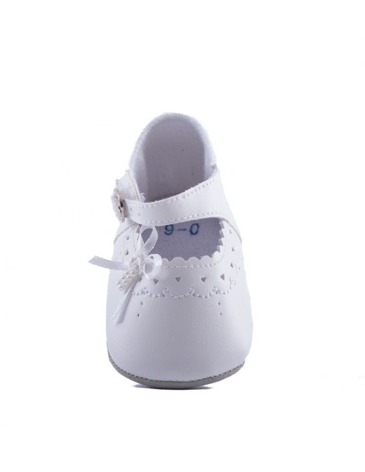Zachte Bruidsmeisjes schoenen Baby in de kleur off white